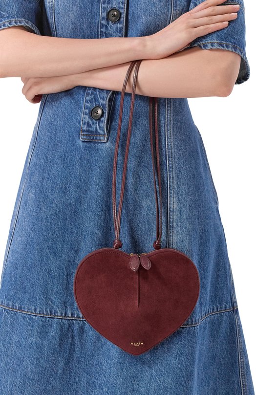Сумка Le Coeur Alaia AA1P003CA577 Бордовый  AA1P003CA577 Фото 2
