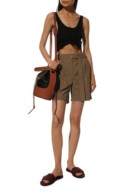 Текстильные шлепанцы N21, арт. 22ESS03290329/FLAT, фото 2