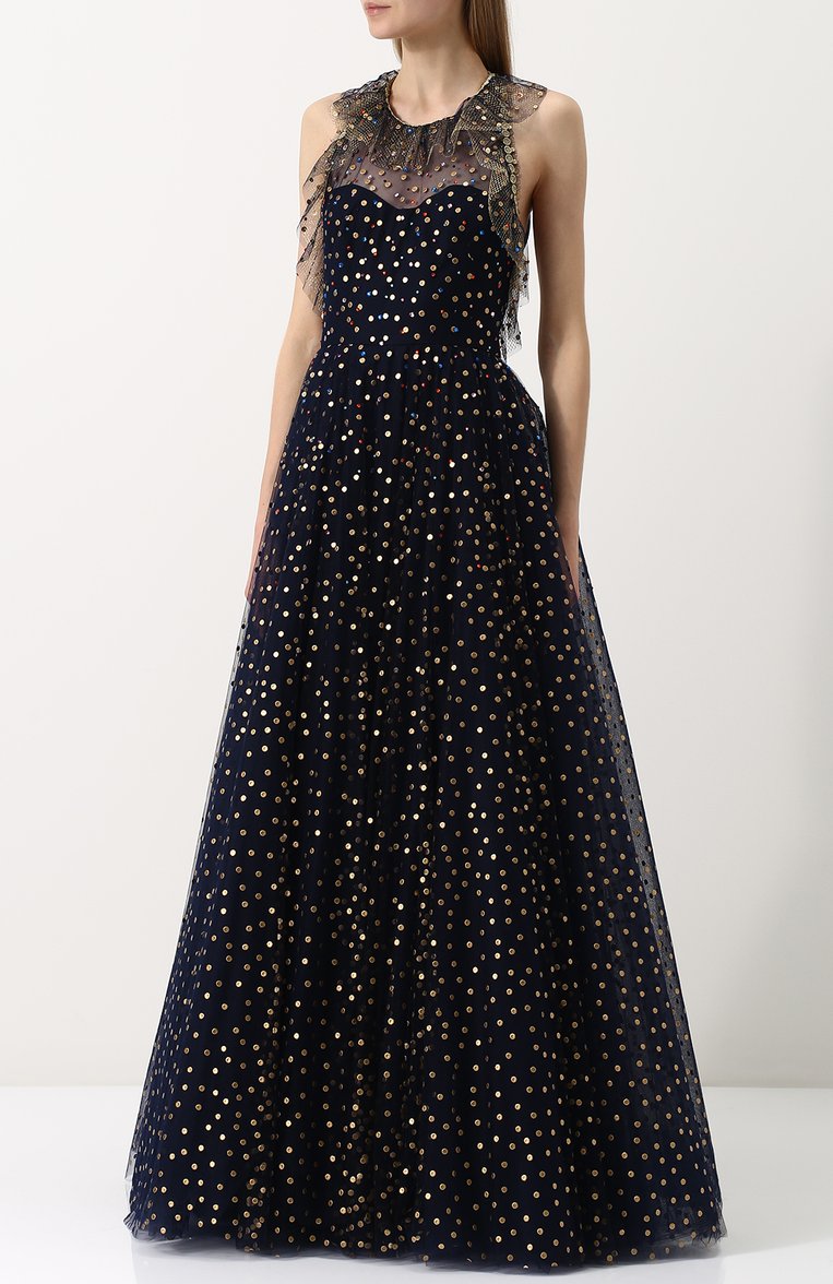 Приталенное платье-макси с открытой спиной JENNY PACKHAM, арт. NND117L, фото 3