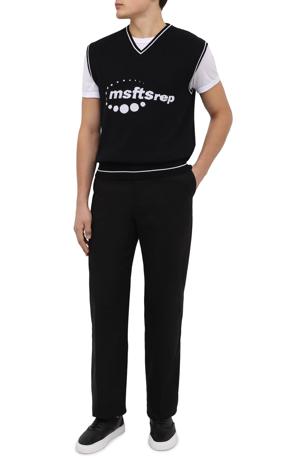 Хлопковый жилет MSFTSREP, арт. 31MSFW602/218784, фото 2