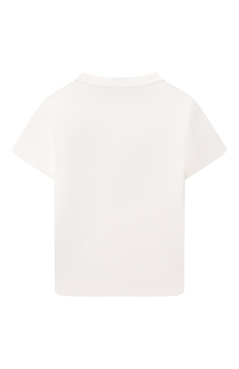 Хлопковая футболка EMPORIO ARMANI белого цвета по цене 8995 руб., арт. 3L4TJA/4J54Z, фото 2 Хлопковая футболка EMPORIO ARMANI, арт. 3L4TJA/4J54Z, фото 2