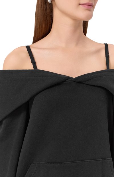 Хлопковое худи MM6, арт. S52GU0244/M25014, фото 5