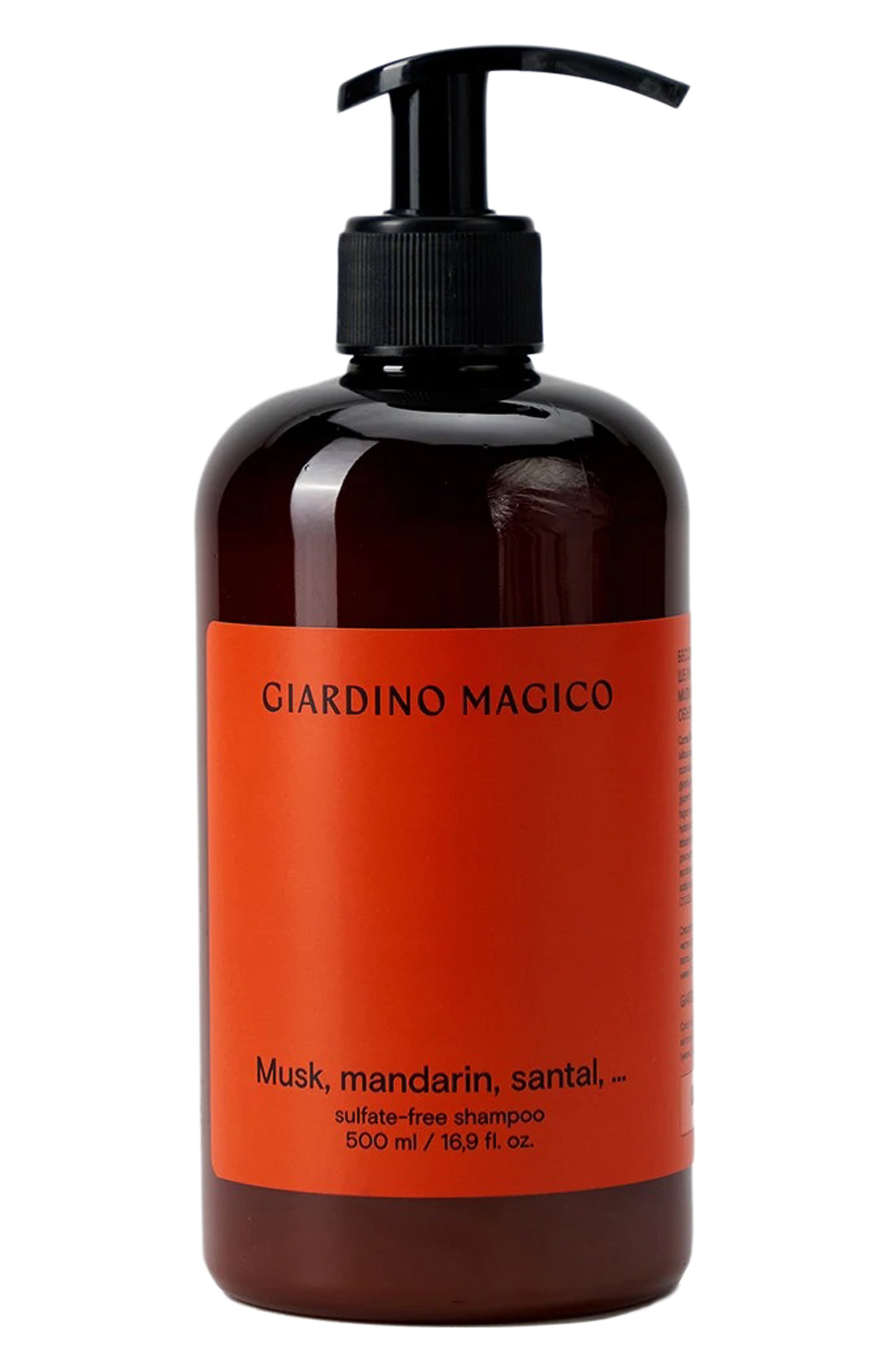 Бессульфатный шампунь с пептидами шелка musk, mandarin, santal, … (500ml)  GIARDINO MAGICO, арт. 4660222281746, фото 1