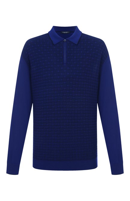 Мужская поло из шерсти и шелка STEFANO RICCI, арт. KE06013P30/E25403