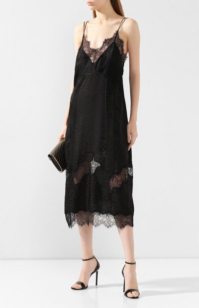 Атласное платье ZADIG AND VOLTAIRE черного цвета по цене 89950 руб., арт. WHCP0425F, фото 2 Атласное платье ZADIG AND VOLTAIRE, арт. WHCP0425F, фото 2