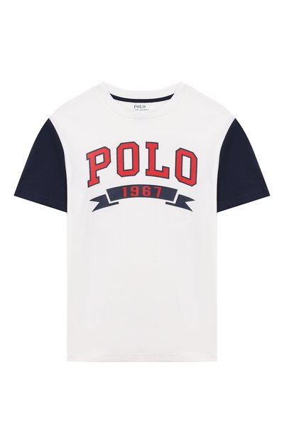 Хлопковая футболка POLO RALPH LAUREN, арт. 322738508, фото 1
