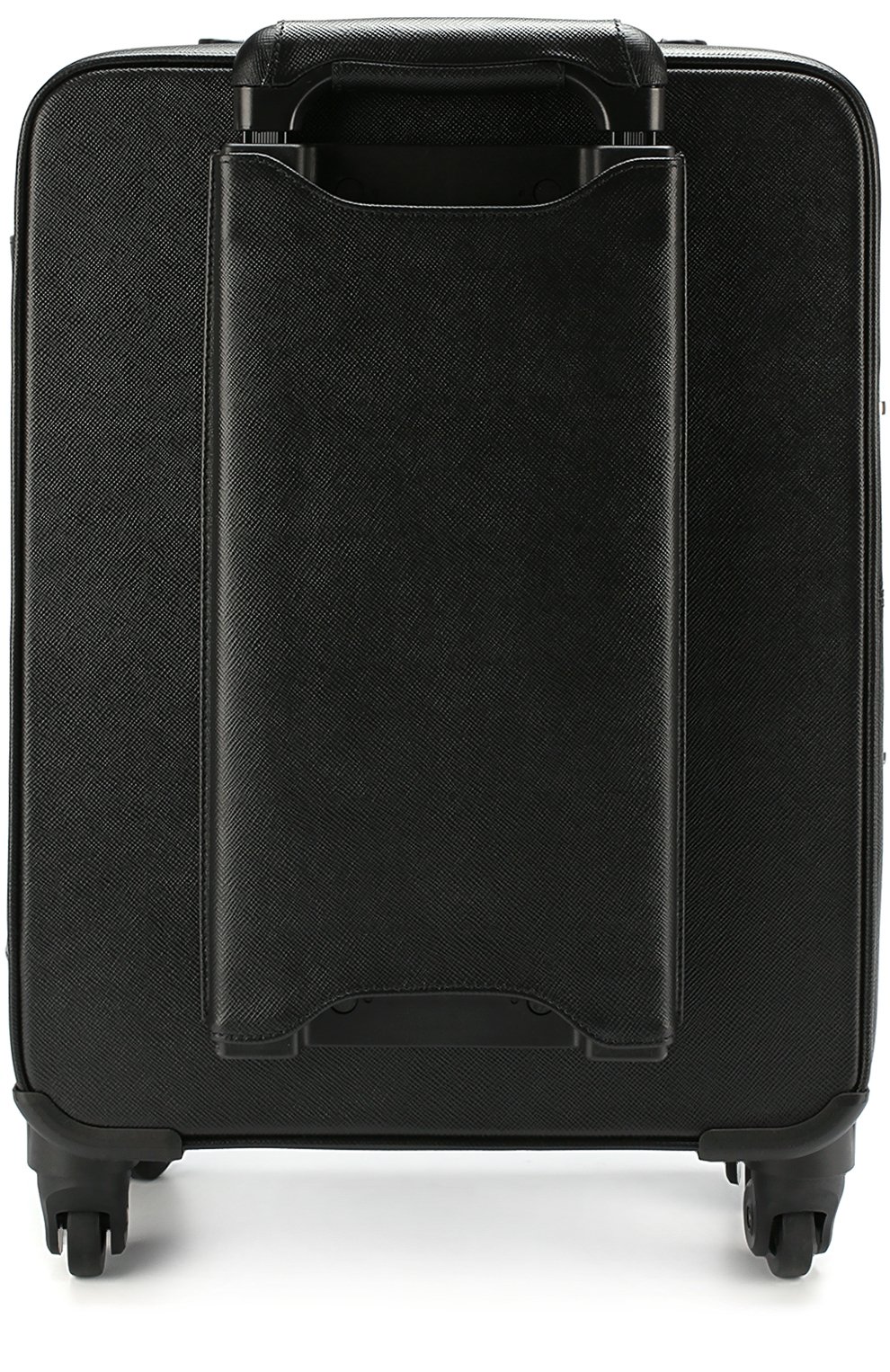 Кожаный дорожный чемодан с внешними карманами на молнии SERAPIAN, арт. SEV0EULL6369M34B, фото 4