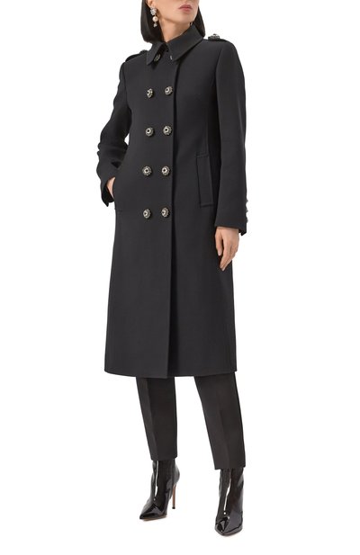 Шерстяное пальто DOLCE & GABBANA, арт. F0G1VZ/FUBGE, фото 3