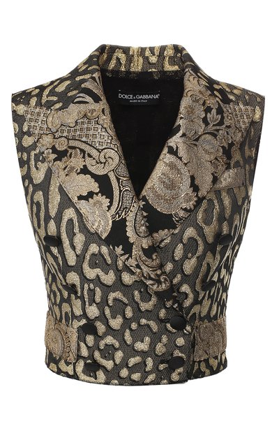 Женский жилет с принтом DOLCE & GABBANA, арт. F295HT/HJMBW