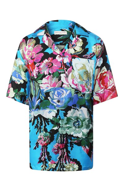 Женская рубашка из вискозы DRIES VAN NOTEN, арт. 201-10763-9436