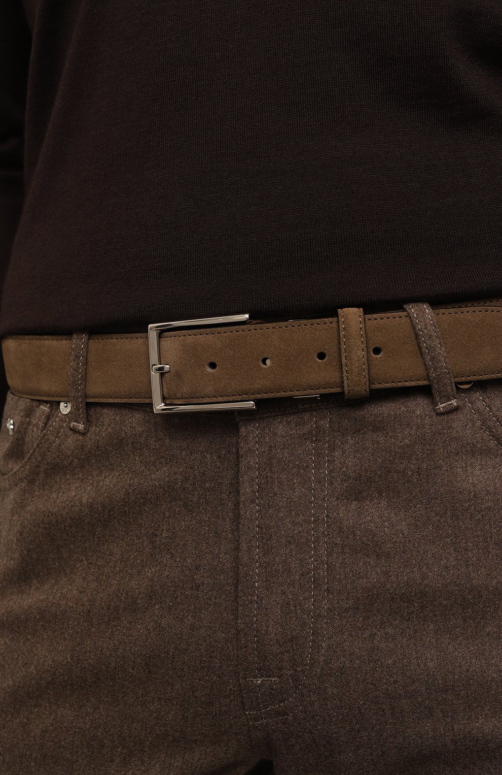 Замшевый ремень CANALI, арт. 50C/KB00397, фото 2