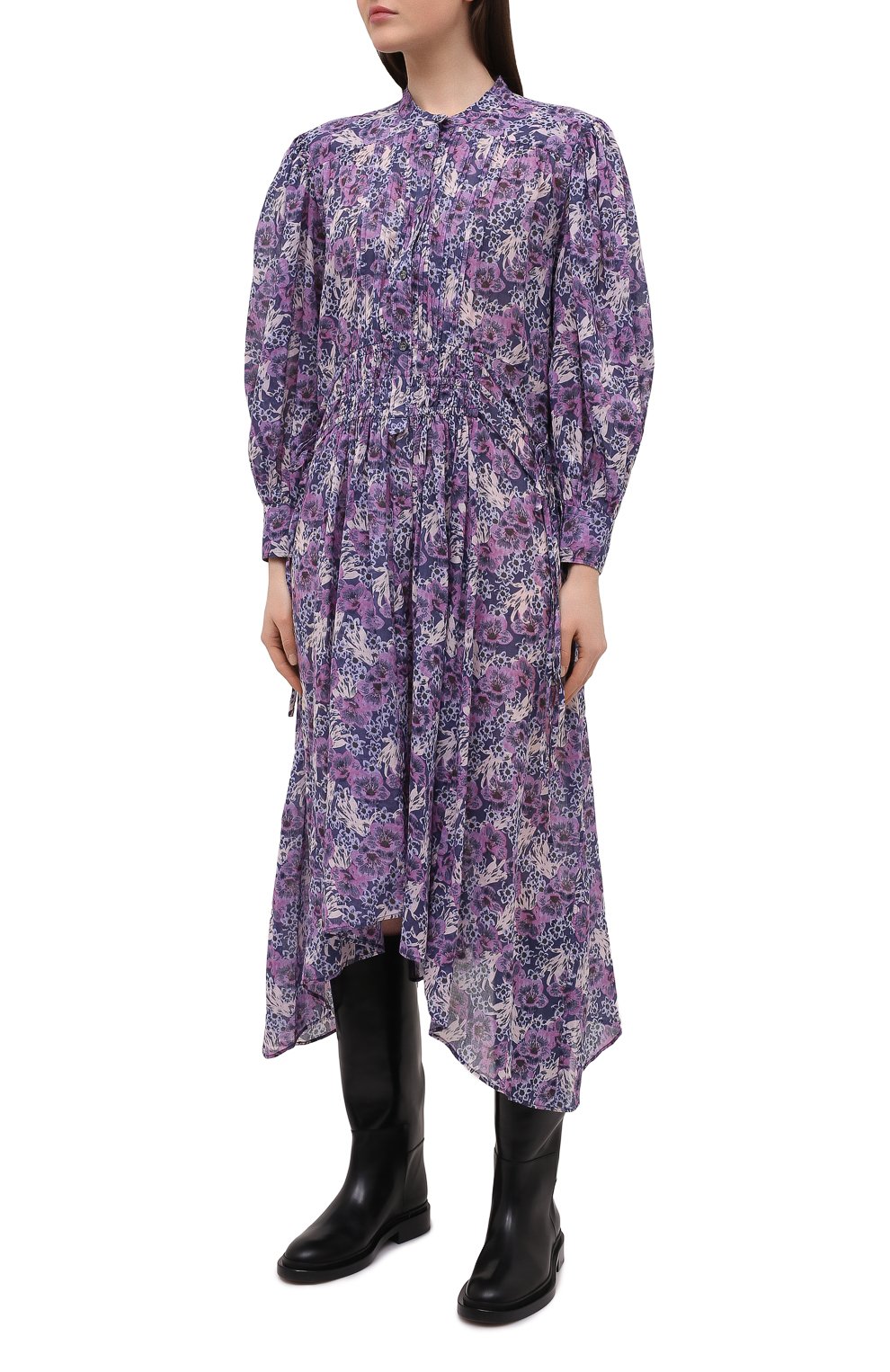 Хлопковое платье ISABEL MARANT ETOILE, арт. R01876-21P009E/ARIANA, фото 3