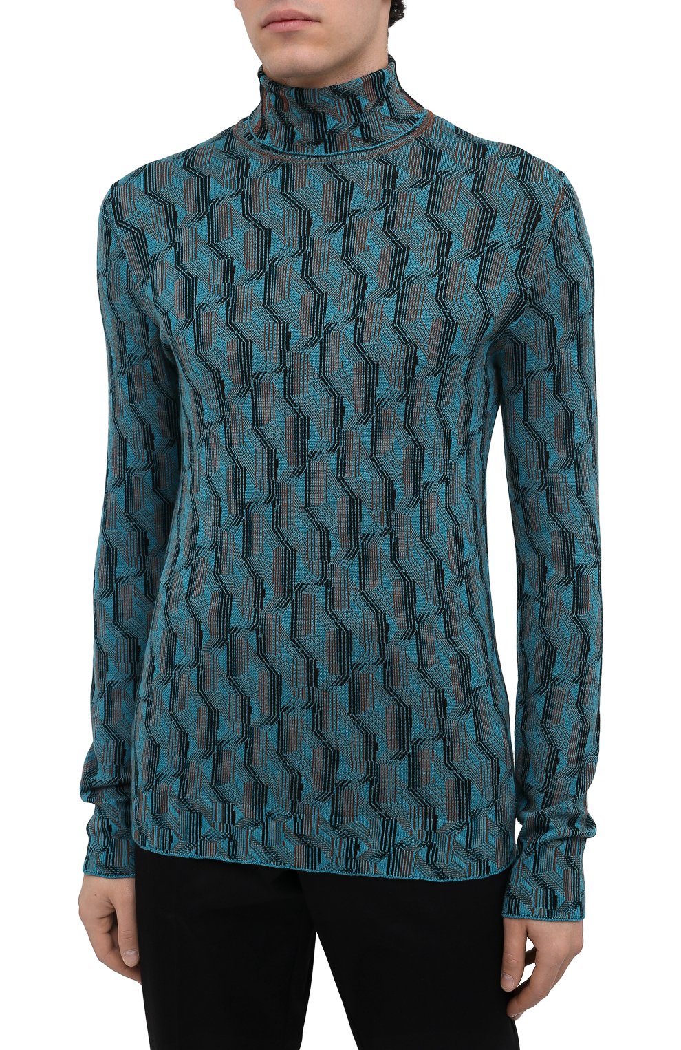 Шерстяная водолазка PRADA, арт. UMR500-1ZEH-F0136-212, фото 3