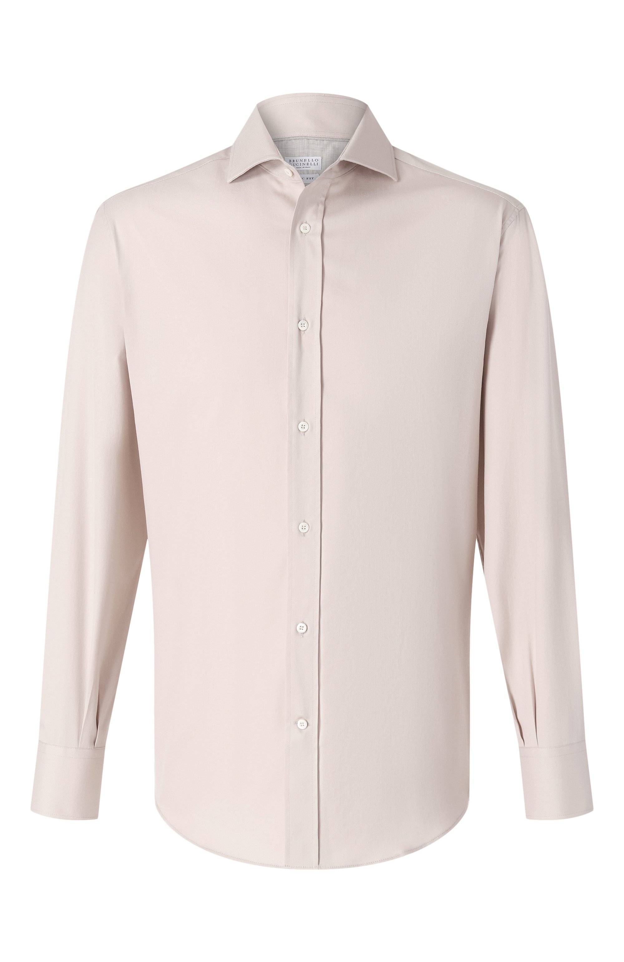 Хлопковая рубашка BRUNELLO CUCINELLI, арт. MW6040028, фото 1