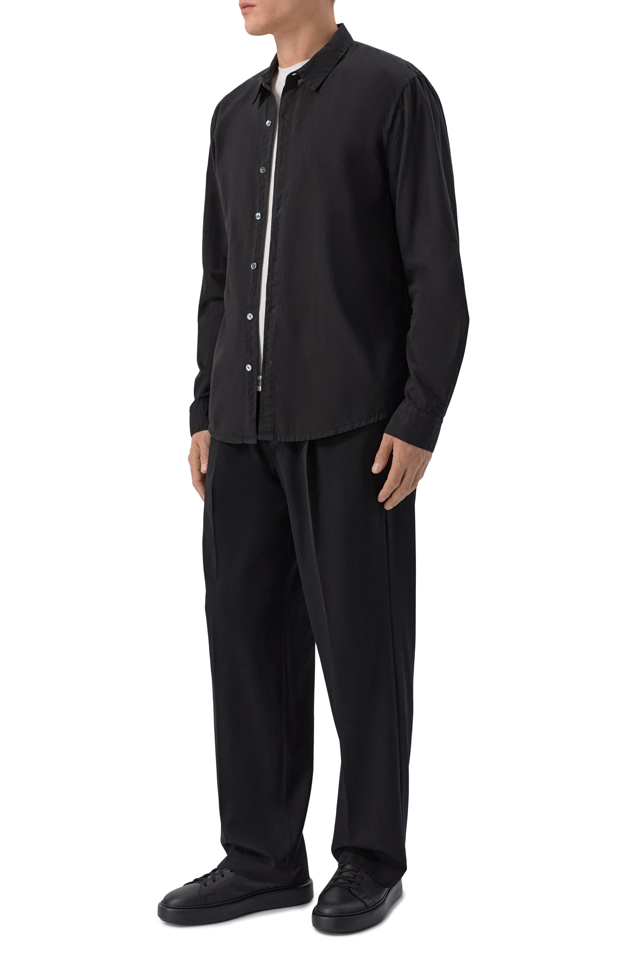 Кожаные кеды chronos H`D`S`N BARACCO, арт. CHR0N0S.10*/GRANELL0+B0ZEMAN NER0, фото 2