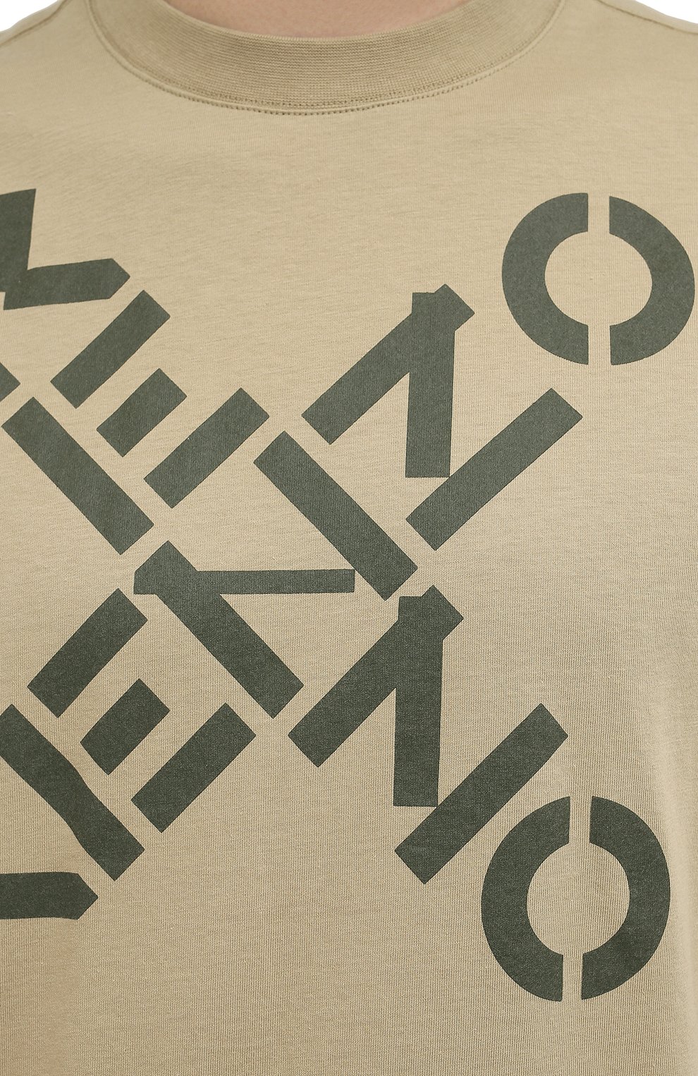 Хлопковая футболка kenzo sport KENZO, арт. FA65TS5024SJ, фото 5