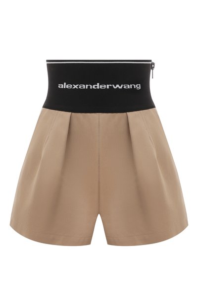 Женские хлопковые шорты ALEXANDER WANG, арт. 1WC2214358
