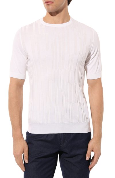 Джемпер из шелка и хлопка ZILLI, арт. MBZ-RN100-MIRR1/MC01, фото 3