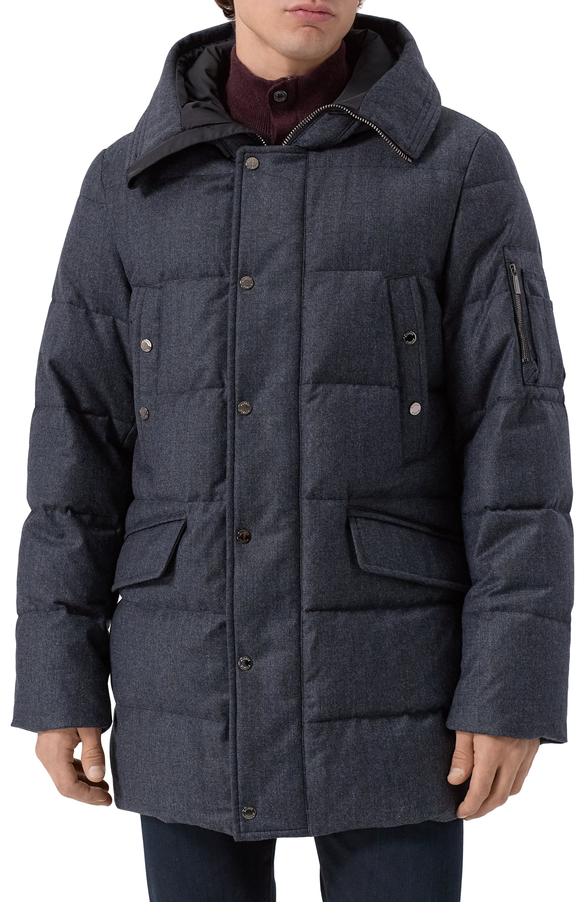 Шерстяной пуховик grima-ffl MOORER, арт. GRIMA/FFL, фото 9