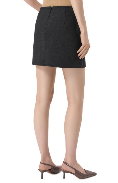 Хлопковая юбка 12 STOREEZ, арт. 131887, фото 4