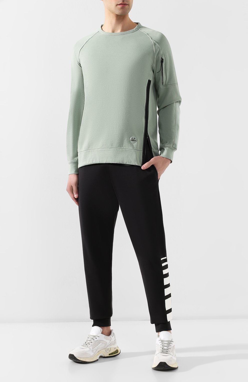 Хлопковый свитшот C.P. COMPANY, арт. 06CMSS235A-0054370, фото 2
