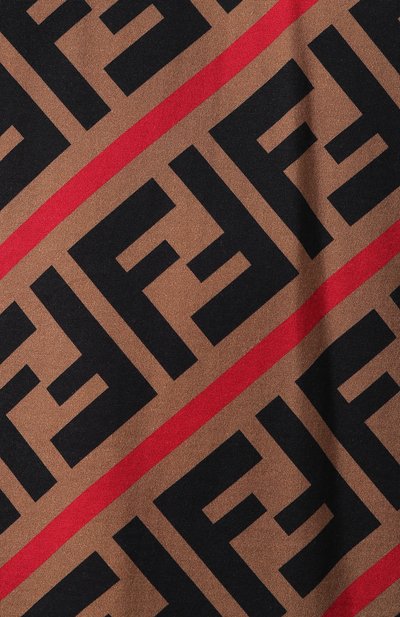 Хлопковая футболка FENDI разноцветного цвета по цене 45500 руб., арт. FS7011 A7A8, фото 5 Хлопковая футболка FENDI, арт. FS7011 A7A8, фото 5