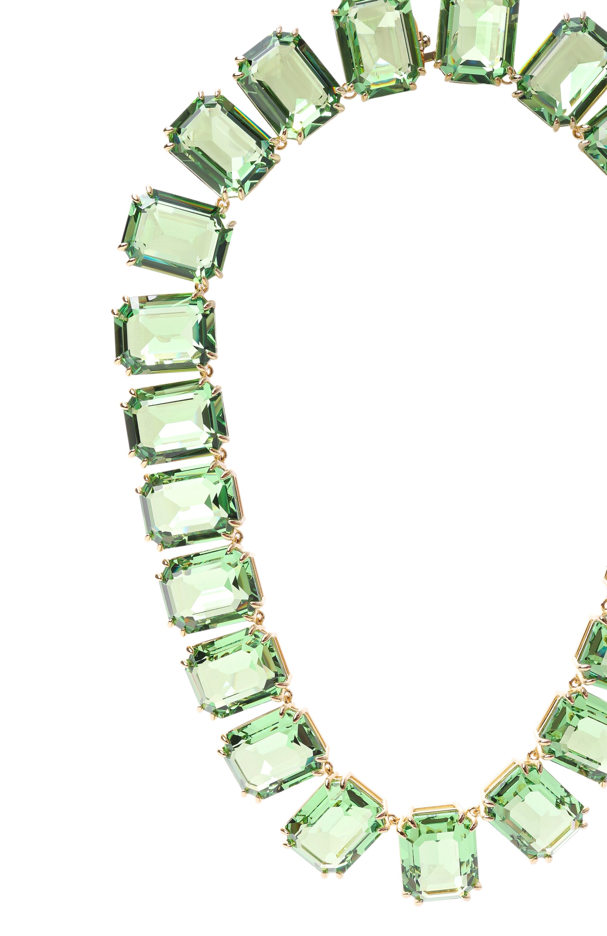 Колье millenia SWAROVSKI зеленого цвета по цене 84700 руб., арт. 5714396, фото 3 Колье millenia SWAROVSKI, арт. 5714396, фото 3