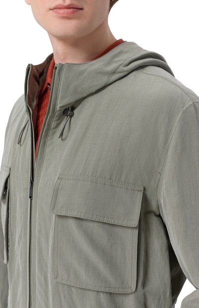 Парка изо льна и шелка MVST, арт. M26.2PM.0003/F159 LISITEA-LINEN/SILK, фото 5