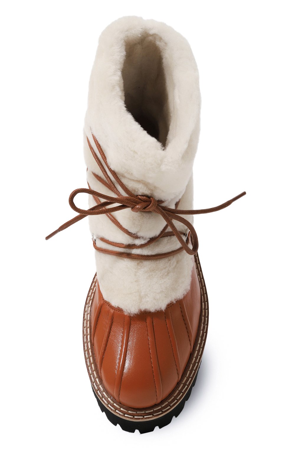 Комбинированные полусапоги YVES SALOMON, арт. 25WAC600XXMECI, фото 6