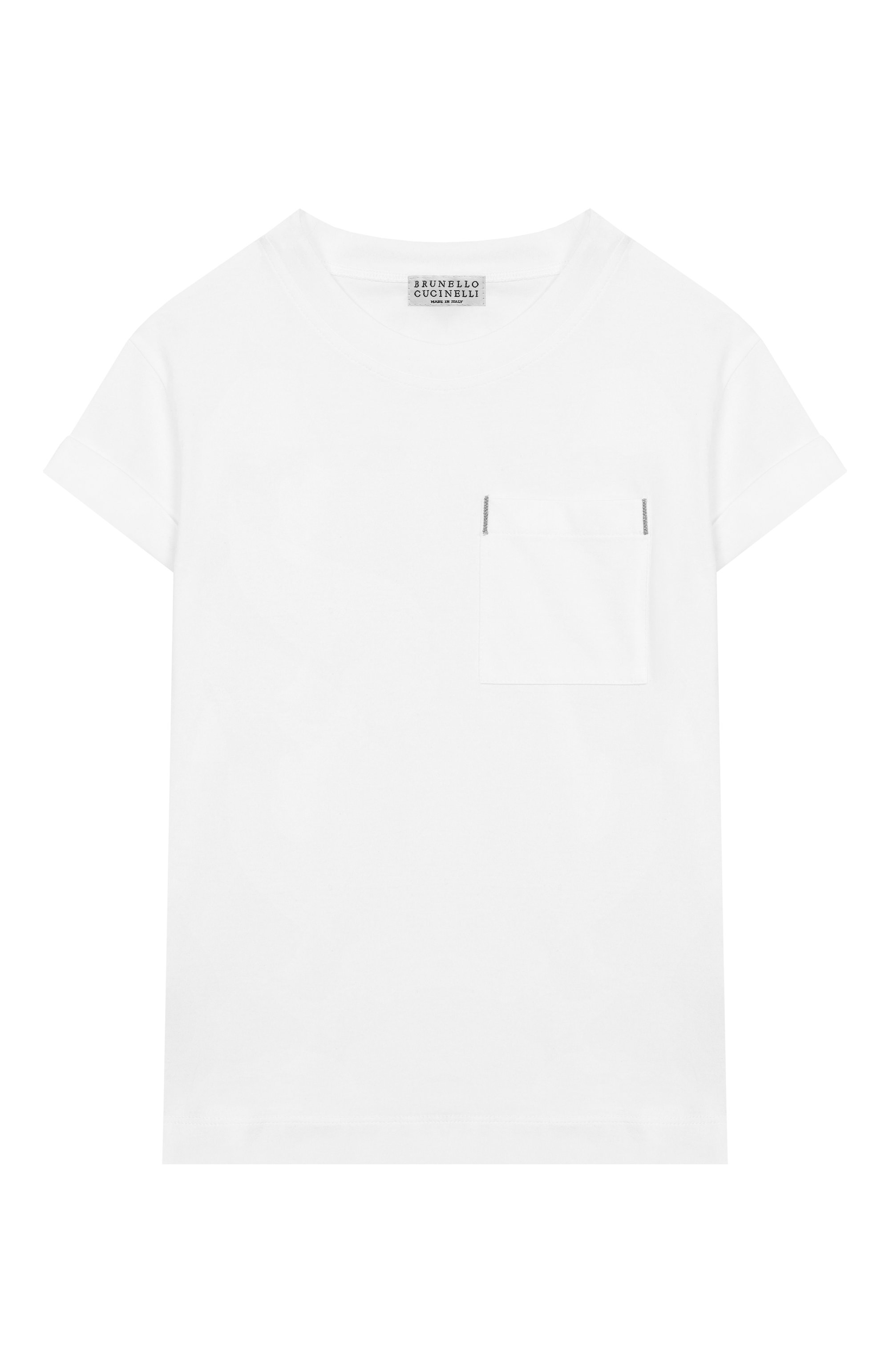 Хлопковая футболка BRUNELLO CUCINELLI, арт. B0T81T458A, фото 1