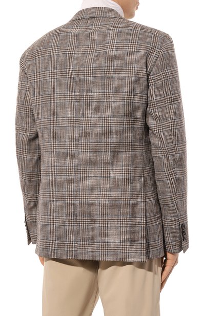 Пиджак из хлопка и льна L.B.M. 1911, арт. 2411/42304, фото 4