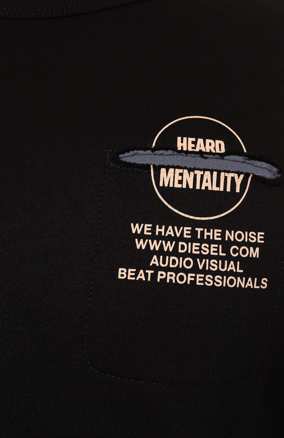 Хлопковый свитшот DIESEL, арт. A08560/0EJAB, фото 5