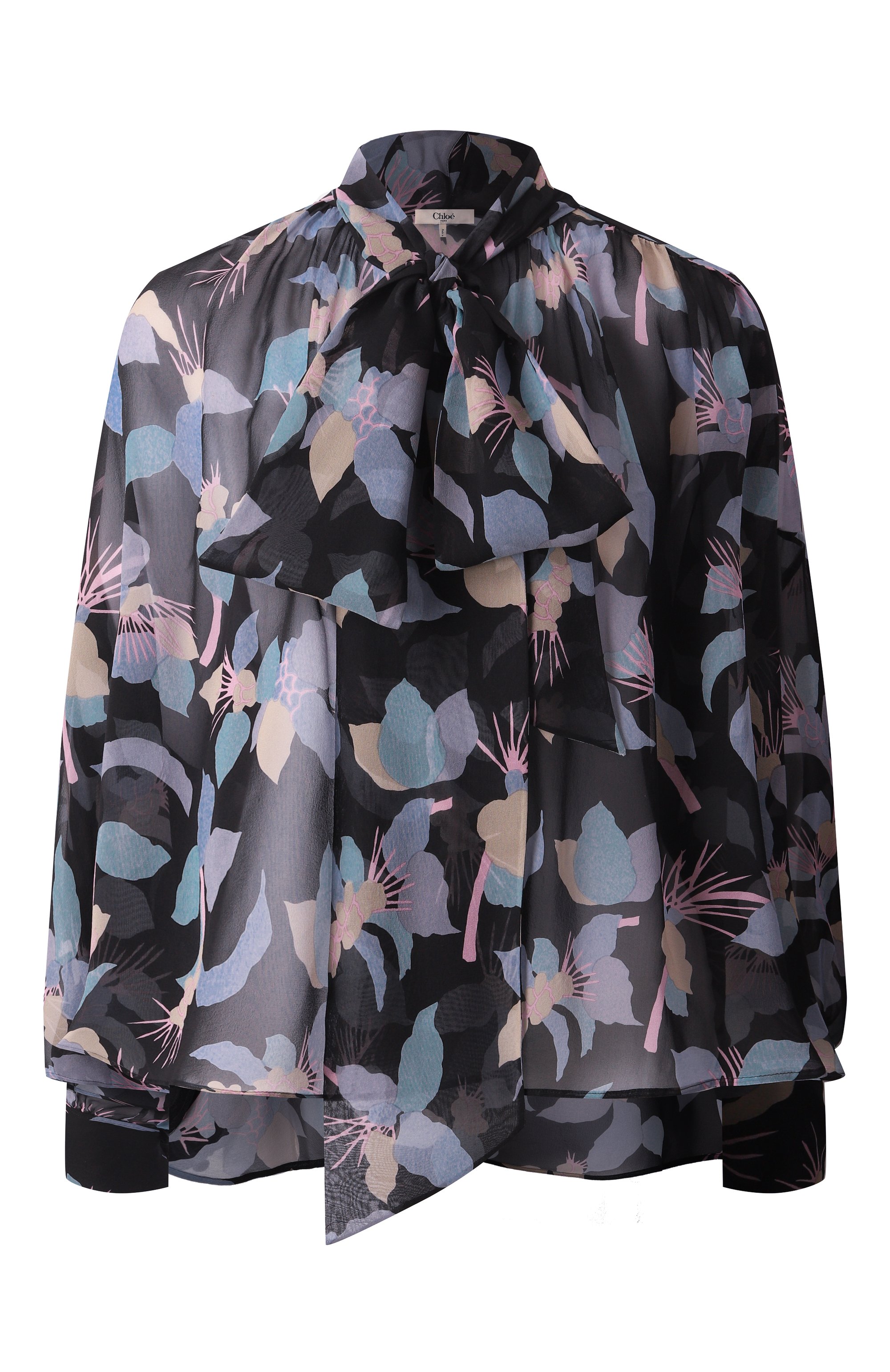 Шелковая блузка CHLOÉ, арт. CHC25SHT34343, фото 1