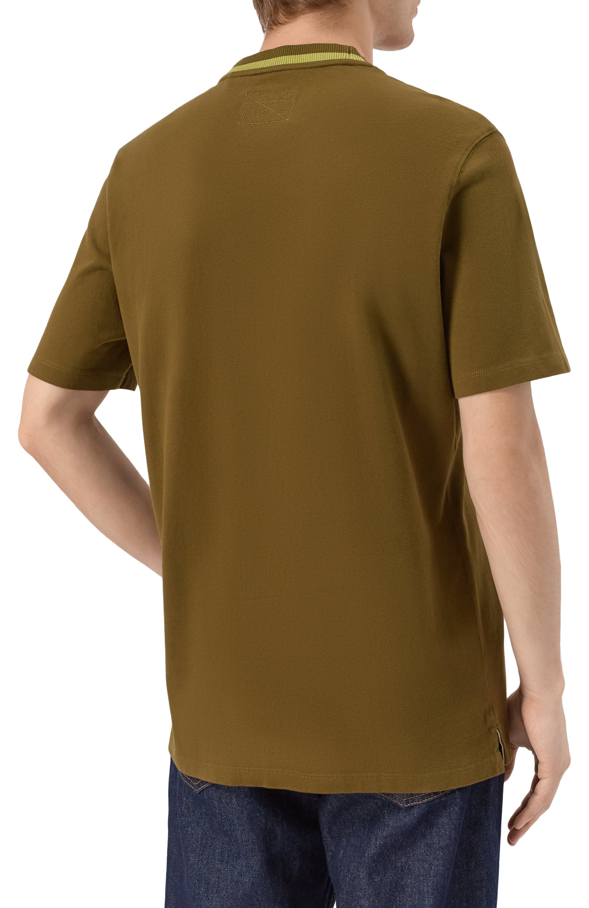 Хлопковая футболка HUGO, арт. 50542957, фото 4