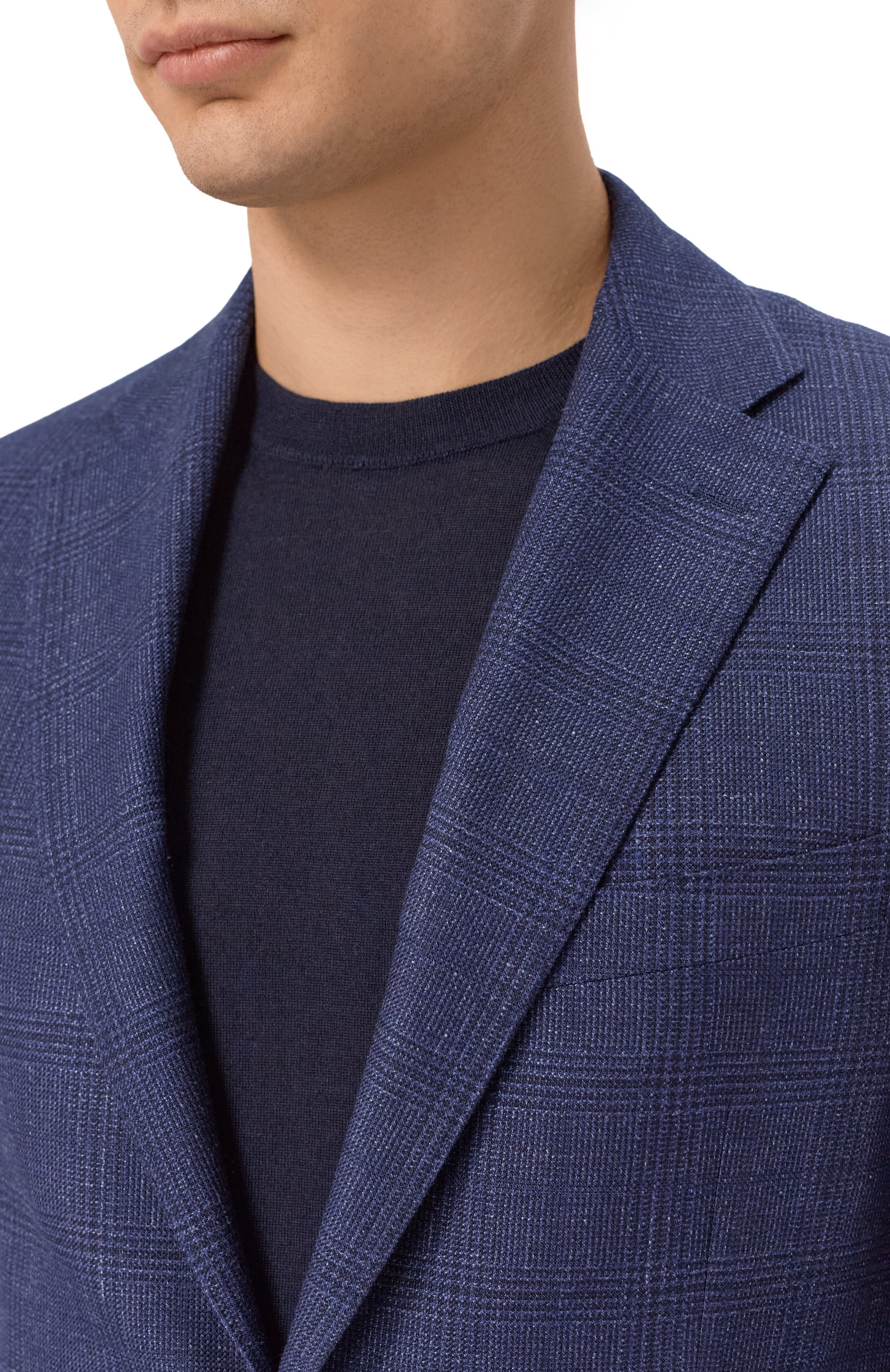 Пиджак из шерсти и льна CORNELIANI, арт. 27X008/2716308, фото 5