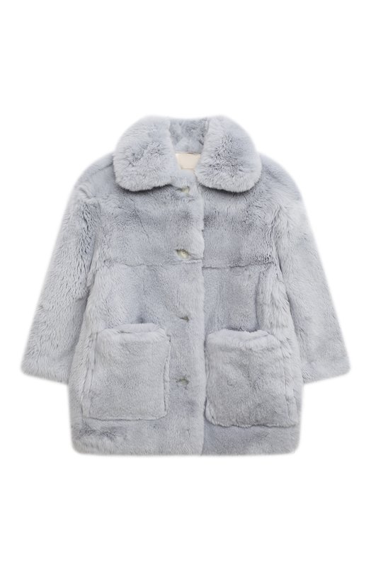 Шуба из кролика Yves Salomon Enfant 89950₽