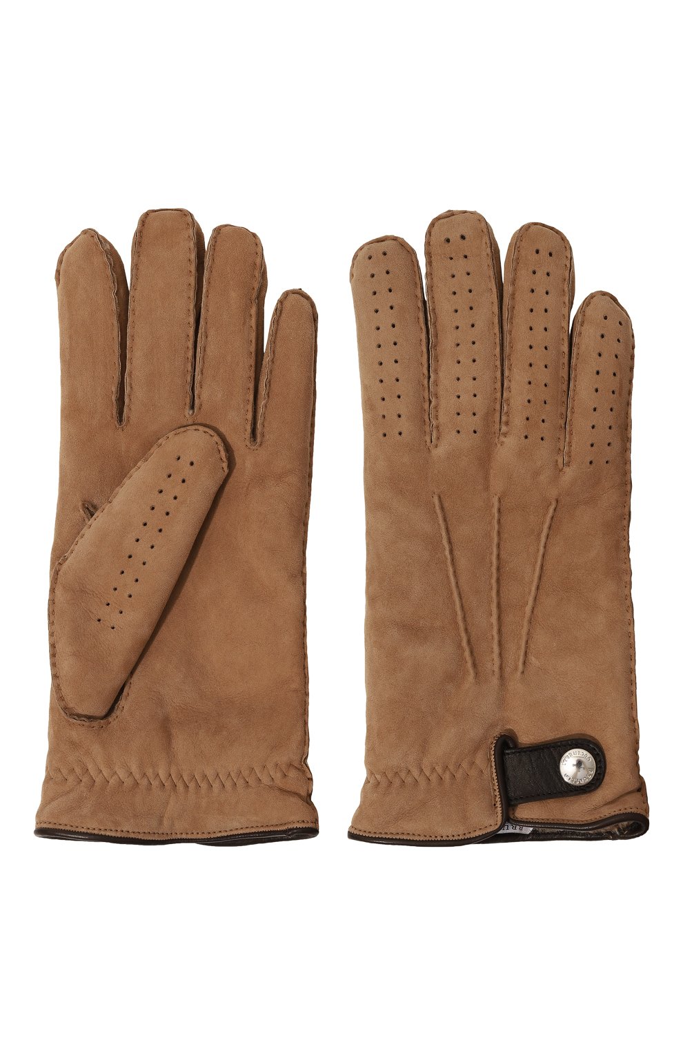 Замшевые перчатки BRUNELLO CUCINELLI, арт. MPMLV93608, фото 2