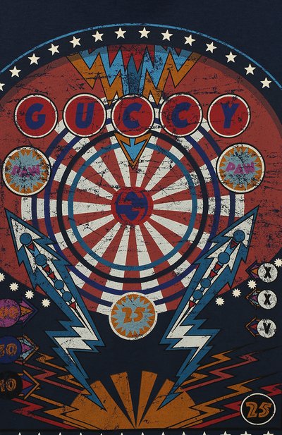 Хлопковая футболка GUCCI, арт. 547559/XJBC4, фото 3