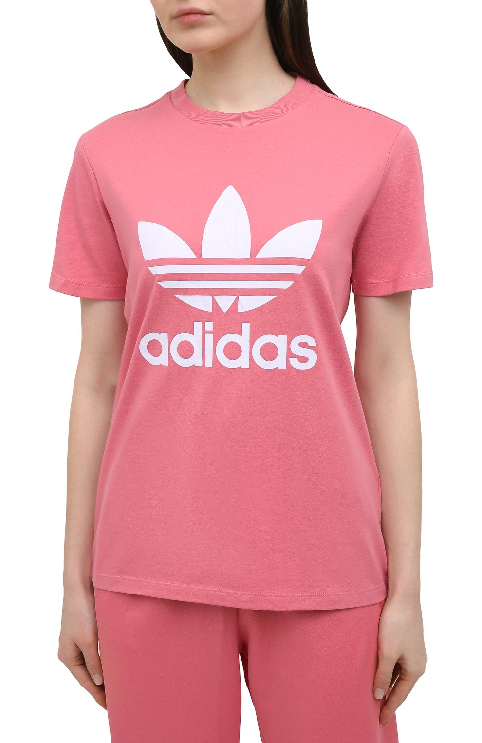 Хлопковая футболка ADIDAS ORIGINALS, арт. GN2907, фото 3