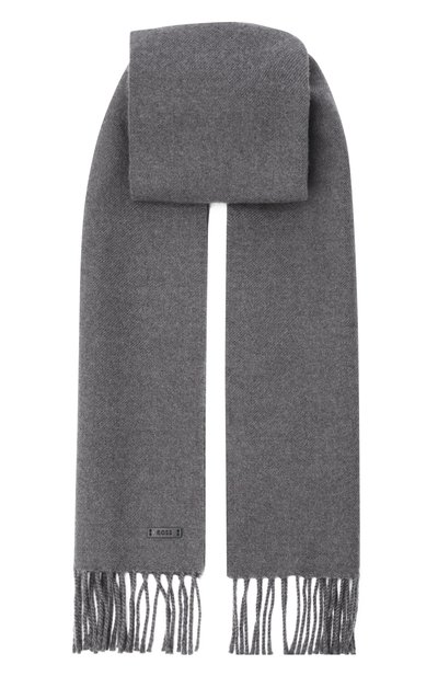 Мужской шерстяной шарф BOSS, арт. 50517218