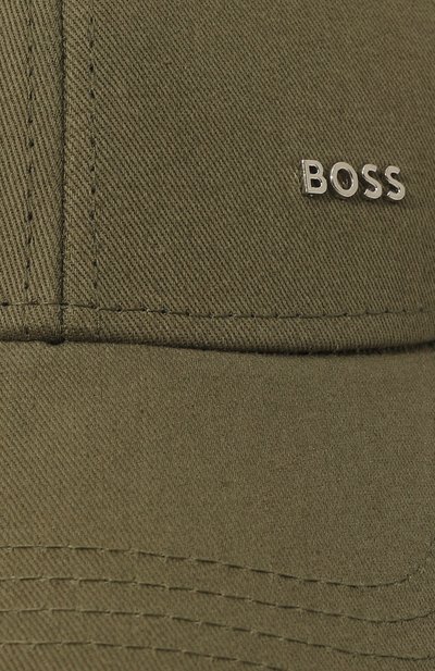 Хлопковая бейсболка BOSS, арт. 50491996, фото 4