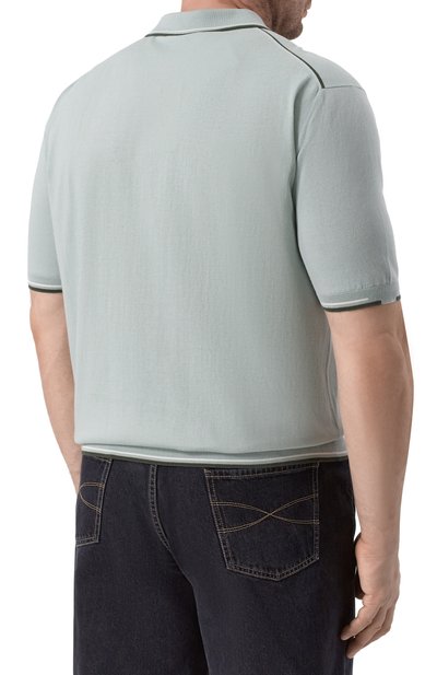 Хлопковое поло STEFANO RICCI, арт. K313051P31/F26146, фото 4