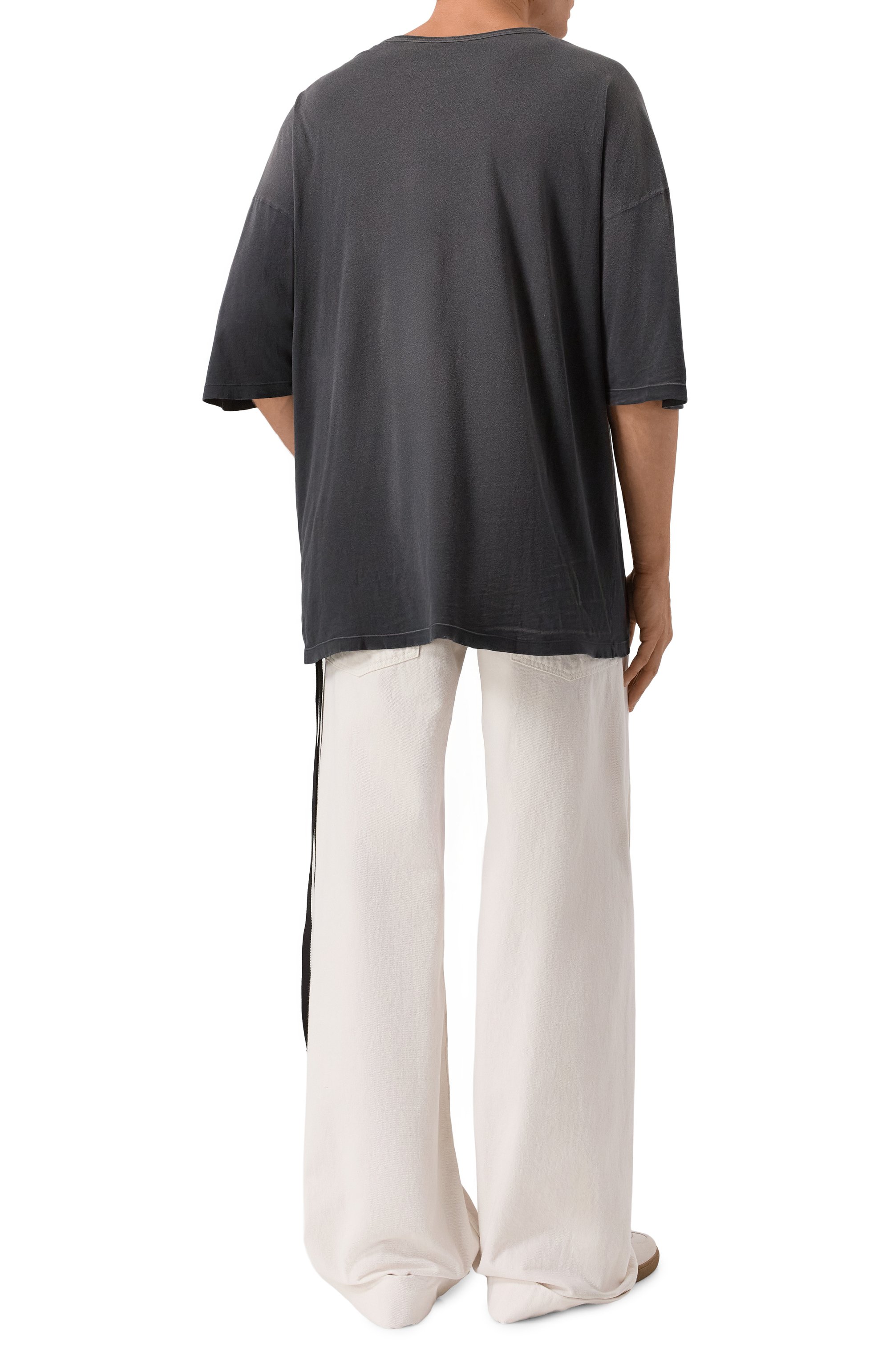 Хлопковая футболка ANN DEMEULEMEESTER, арт. B0013221/FA637, фото 4