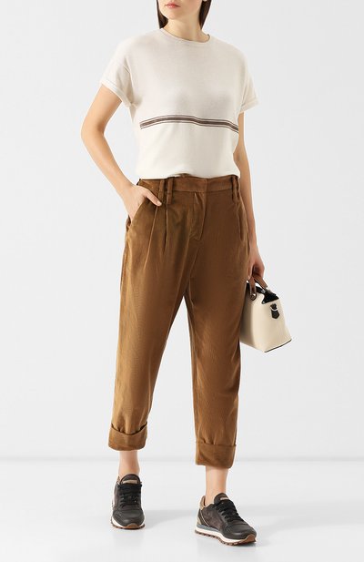 Вельветовые брюки BRUNELLO CUCINELLI, арт. MA104P6796, фото 2