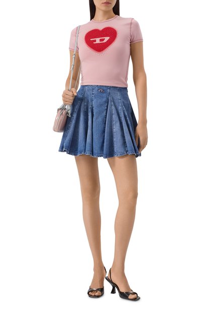 Женская джинсовая юбка de-spiki DIESEL, арт. A21694/068VY