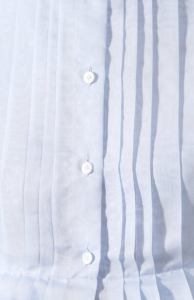 Платье из смеси хлопка и шелка JIL SANDER NAVY, арт. JNWM5011A/JM2550A, фото 5