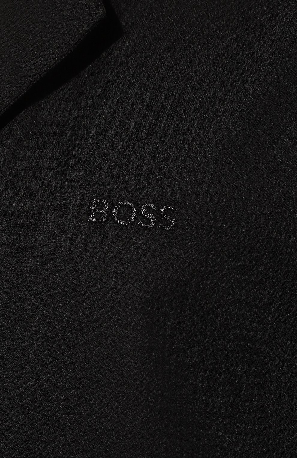 Хлопковая пижама BOSS черного цвета по цене 14950 руб., арт. 50485749, фото 7 Хлопковая пижама BOSS, арт. 50485749, фото 7