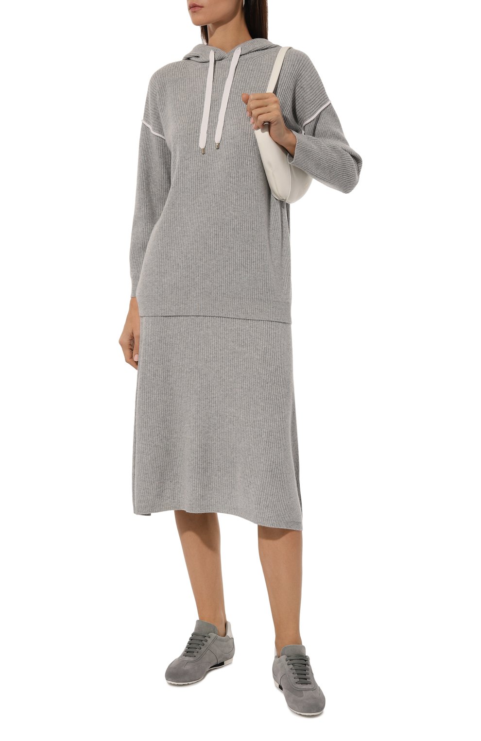 Худи из шерсти и кашемира LORENA ANTONIAZZI, арт. I24121FM63A/2472, фото 2