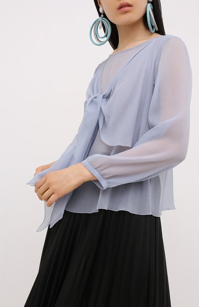 Шелковая блузка GIORGIO ARMANI, арт. 0SHCC00X/T01IT, фото 3