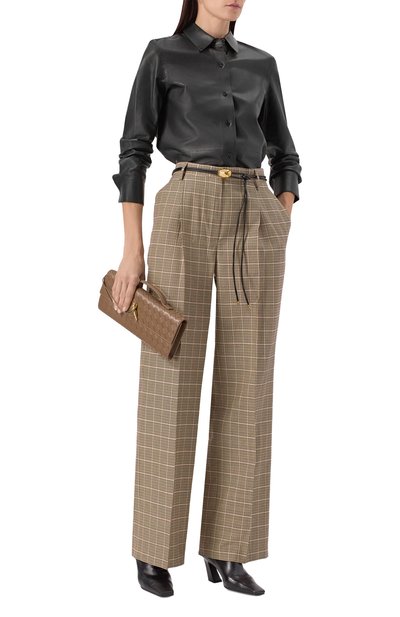 Клатч andiamo BOTTEGA VENETA темно-бежевого цвета по цене 363000 руб., арт. 741511/VCPP3, фото 3 Клатч andiamo BOTTEGA VENETA, арт. 741511/VCPP3, фото 3